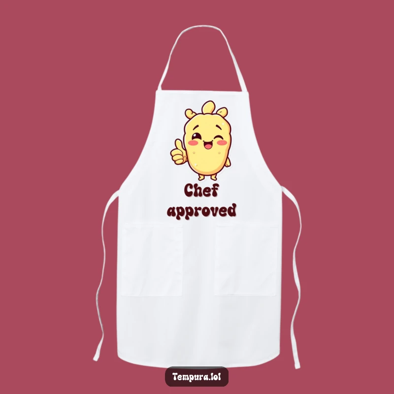 Funny Tempura Thumbs Up Apron: Cook with Confidence and Cheer!