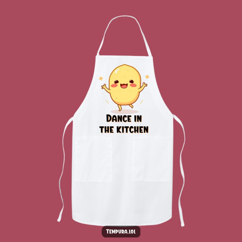 Funny Tempura Sweet Potato Apron: Happy Dance Kitchen Gear Gift