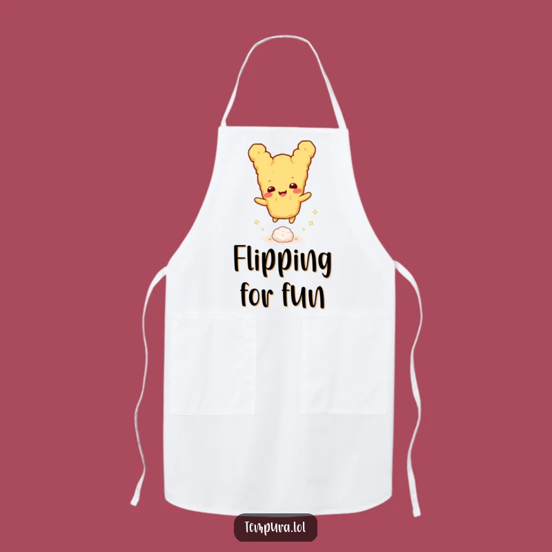 Funny Tempura Rice Ball Apron: Cook with Playful Energy