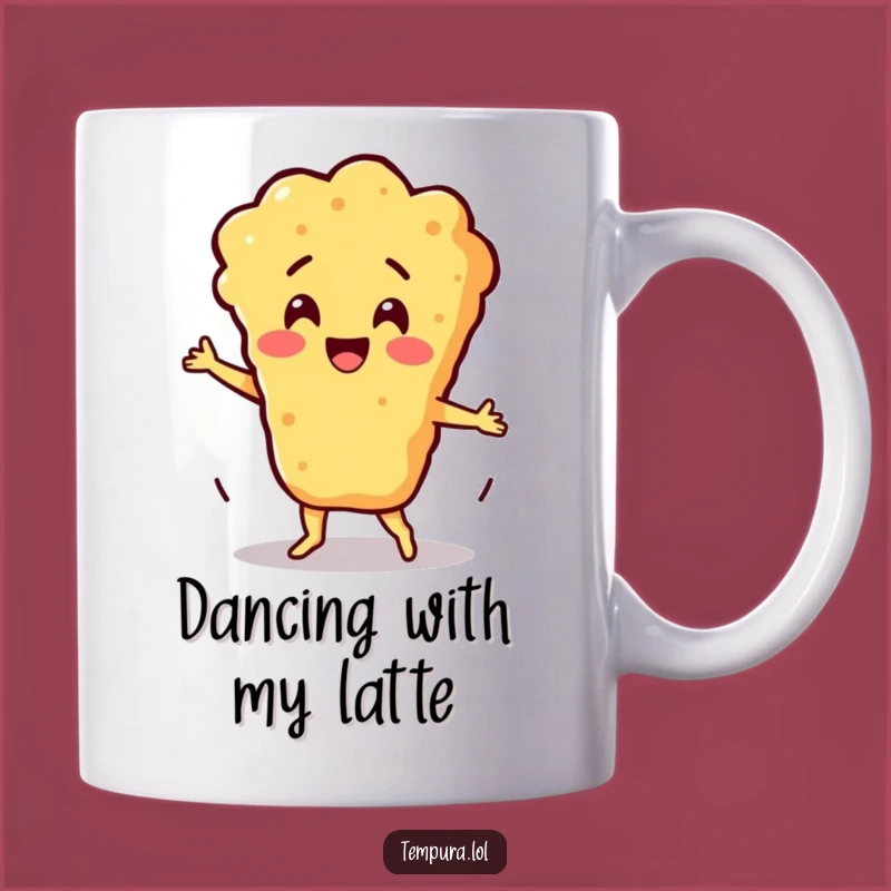 Funny Silly Dance Batter Mug: Tempura Joyful Moves, Perfect Gift for Foodie Fun