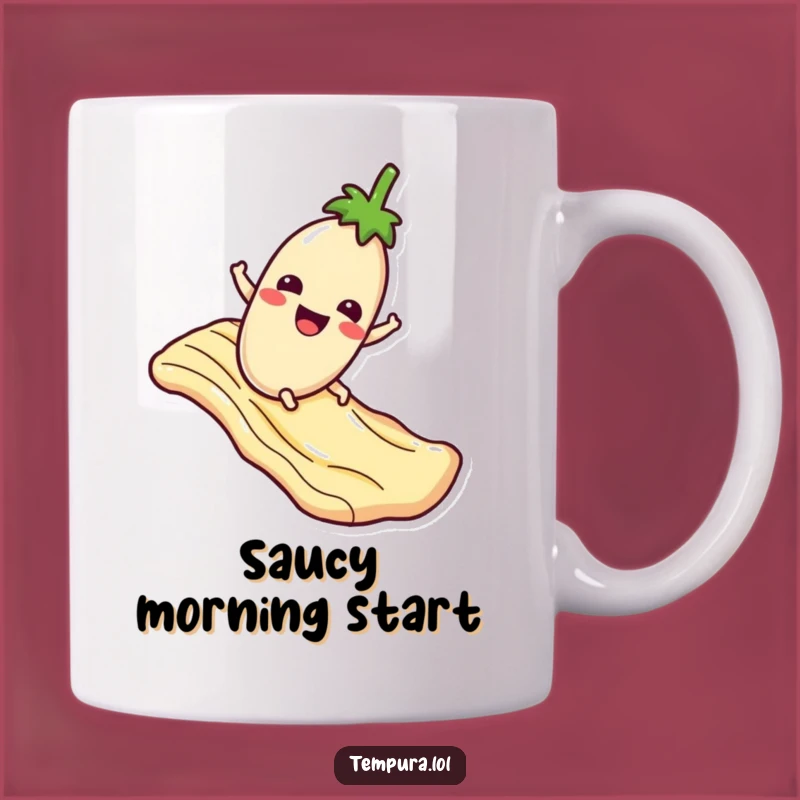 Funny Eggplant Sauce Slide Mug: A Hilarious Foodie Adventure Gift