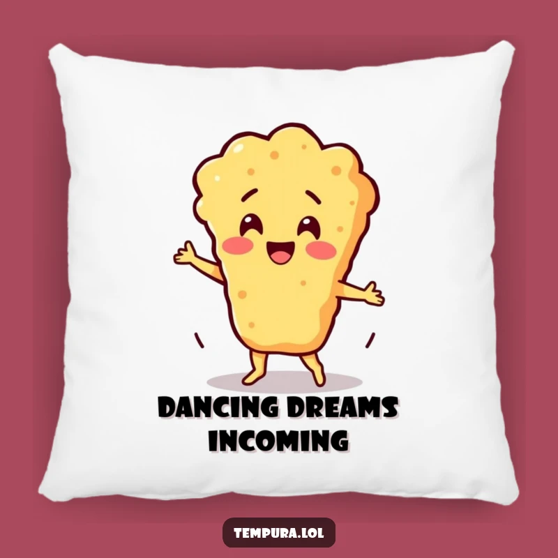 Funny Silly Dance Batter Pillow: Tempura Comfort, Perfect Decorative Funny Gift
