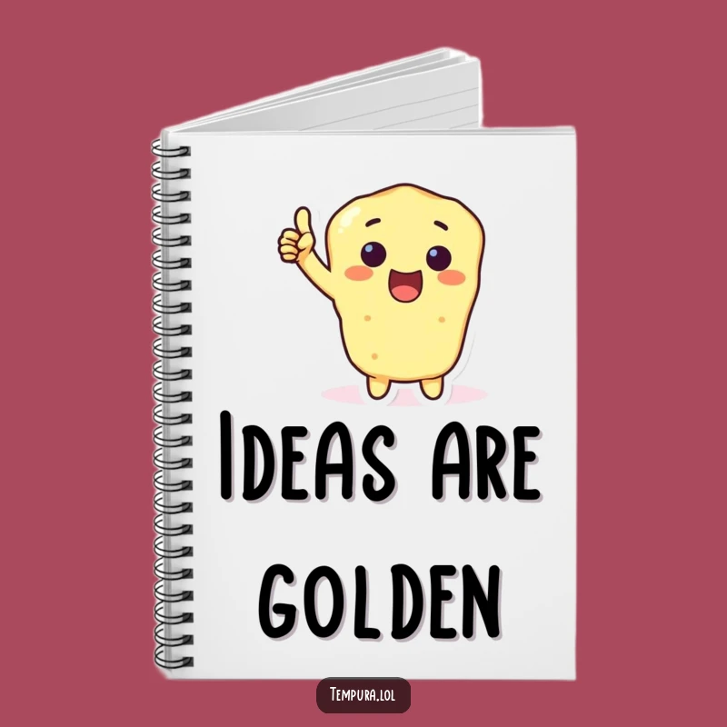 Funny Tempura Thumbs-Up Notebook: Awesome Ideas Journal Gift