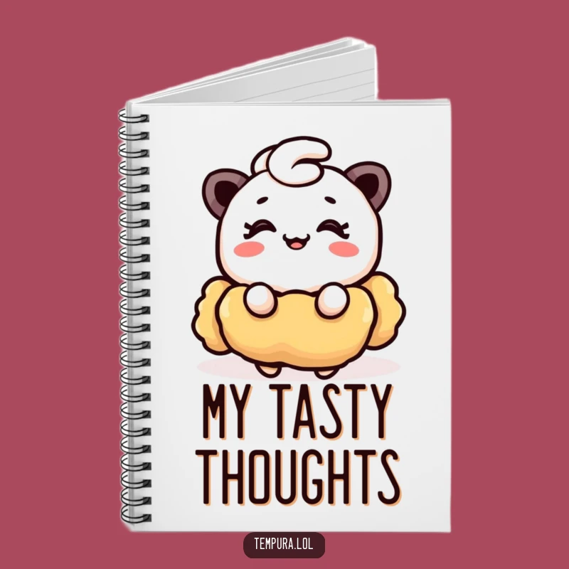 Funny Wink Tempura Notebook: Jot Down Ideas with Charm