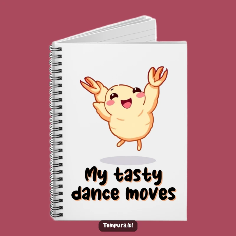 Funny Dancing Shrimp Notebook: Joyful Notes - Humorous Journaling Companion