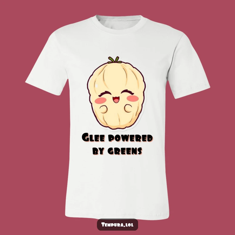Funny Glee Vegetable Tempura T-Shirt: Happy Cartoon Veggie Apparel, Great Gift