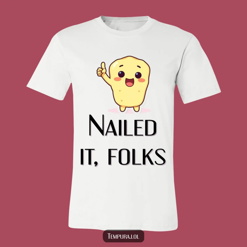 Funny Tempura Thumbs-Up T-Shirt: Awesome Food Tee for Gifts