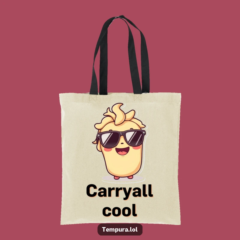 Funny Tempura Roll Sunglasses Tote Bag - Carry Your Coolness, an Ideal Funny Gift