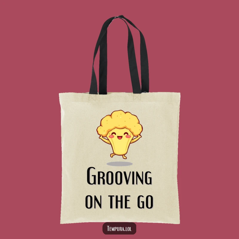 Funny Tempura Broccoli Tote Bag - Carry Your Veggie Joy