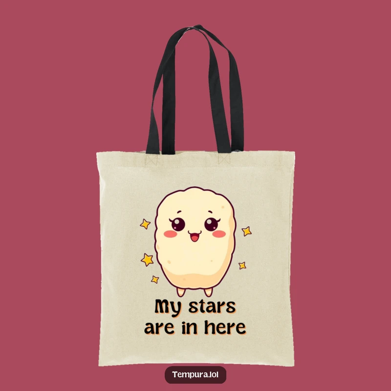Funny Tempura Star Juggler Tote Bag: Carry Your Laughs in Style